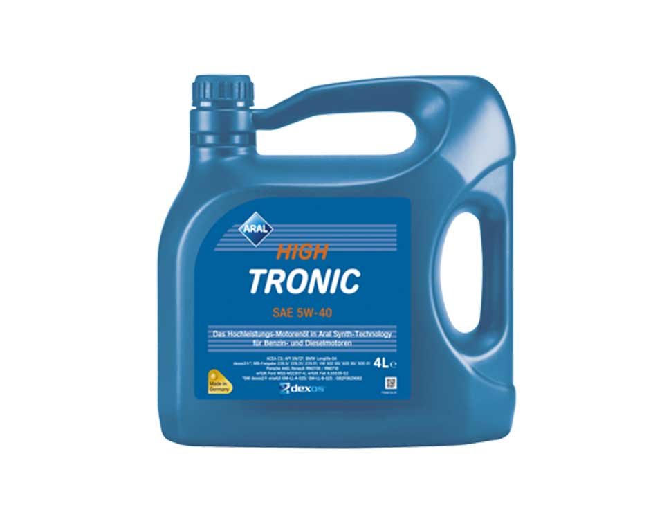 Масло моторное Aral HighTronic 5W-40 4L