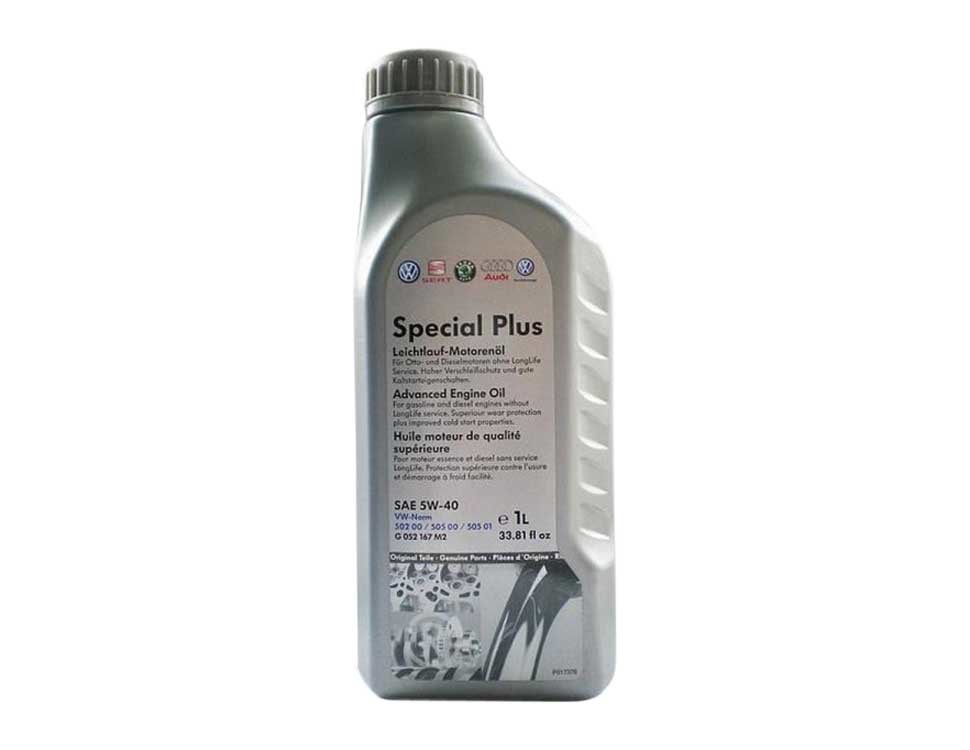 Масло моторное VAG 5W-40 Special Plus 1L (502.00, 505.00, 505.01)
