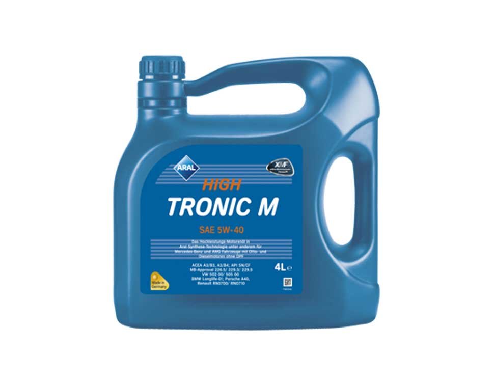 Масло моторное Aral HighTronic M 5W-40 4L