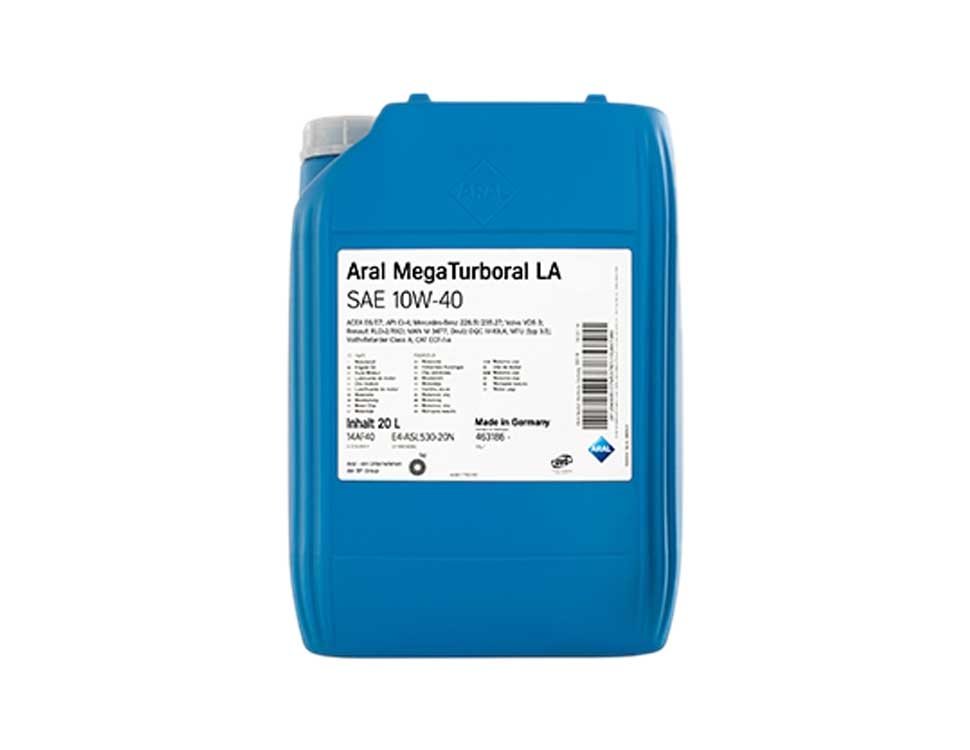 Масло моторное Aral MegaTurboral LA 10W-40 20L